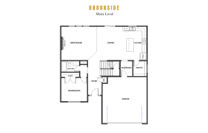 Brookside Main level Floorplan Avital Homes KC For Carousels
