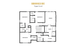 Brookside Upper Level Floorplan Avital Homes KC For Carousels
