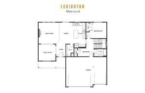 Lexington Main Level Floorplan