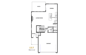 Lily Main Level Floorplan