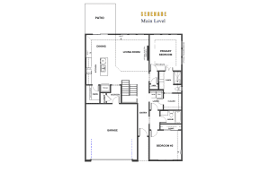 Serenade Upper Level Floorplan