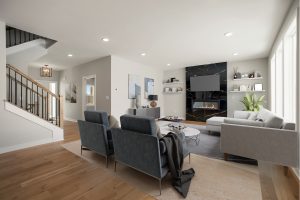 Lot 28 16778 S Twilight Brookside Farmhouse Living Room