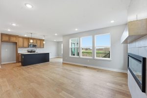 Lot 136 706 Glenn Cir Lily Farmhouse Living Room and Kitchen